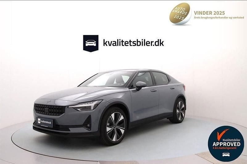 Gråmetal Brugt 2023 Polestar 2 Plus Hatchback | 254.900 kr. (Fair pris) - Billede 1/4