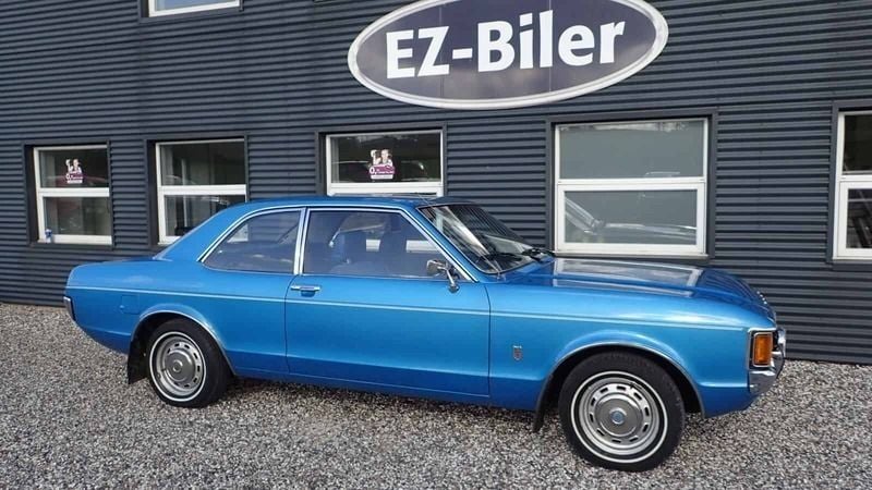 Blå Brugt 1975 Ford Granada | 119.900 kr. - Billede 1/4