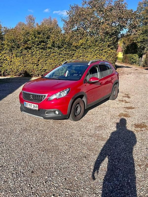 Rød Brugt 2017 Peugeot 2008 SUV | 60.000 kr. (Fair pris) - Billede 1/4