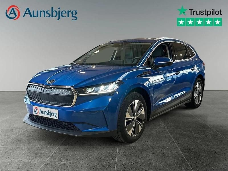 Blå metal Brugt 2023 Skoda Enyaq iV SUV | 269.500 kr. (God pris) - Billede 1/4