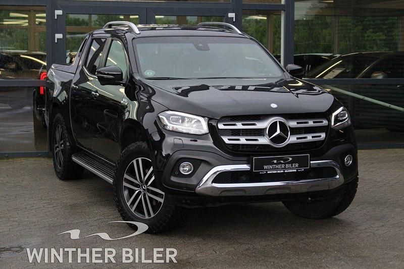 Sort Brugt 2020 Mercedes X350 Afhentning | 319.900 kr. - Billede 1/4