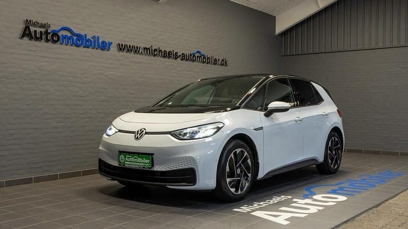 Brugt VW ID.3 Pro Performance 150 kW (204 HK) 2022 Hvidmetal Hatchback
