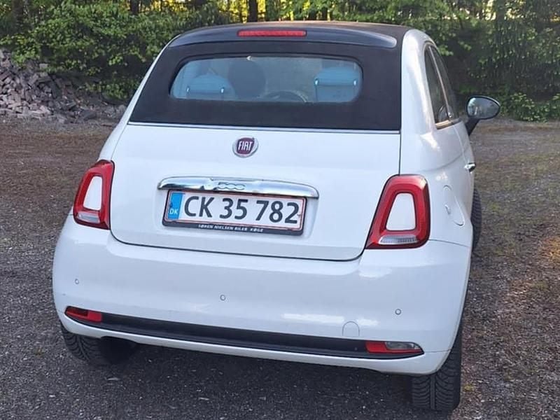 Brugt Fiat 500C Lounge 80 HK (58 kW) 2016 Hvid Cabriolet
