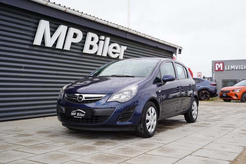 Blå Brugt 2014 Opel Corsa | 59.900 kr. (Lidt for dyr) - Billede 1/4