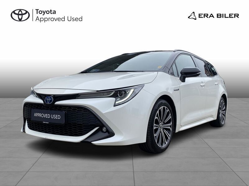 Hvidmetal/sortmetal Brugt 2019 Toyota Corolla H3 Stationcar | 209.900 kr. (Fair pris) - Billede 1/4