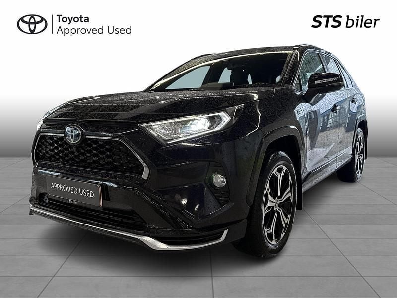 Dark blue/black Brugt 2021 Toyota RAV4 Hybrid H3 Style SUV | 349.995 kr. (Fair pris) - Billede 1/3