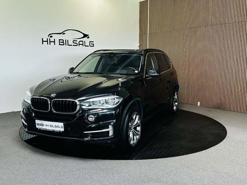 Sort Brugt 2014 BMW X5 SUV | 379.700 kr. (Lidt for dyr) - Billede 1/4