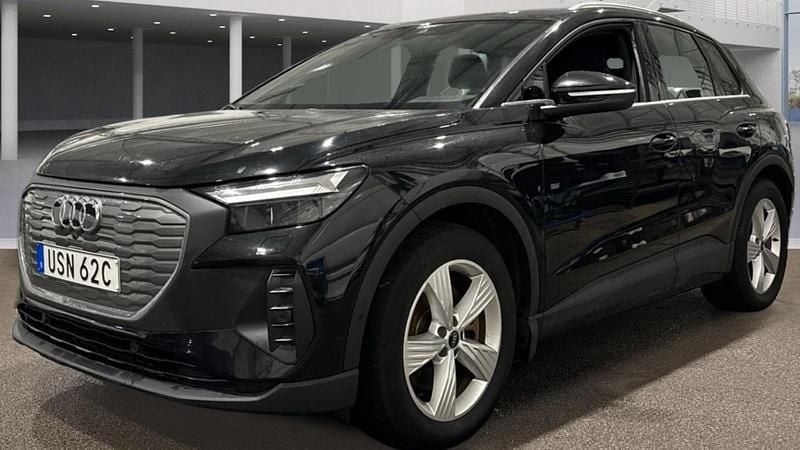 Brugt Audi Q4 e-tron 150 kW (204 HK) 2022 Sortmetal SUV