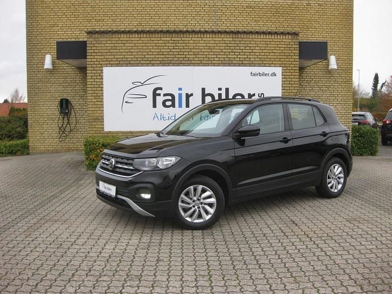 Sort Brugt 2020 VW T-Cross Life SUV | 184.900 kr. (Fair pris) - Billede 1/4