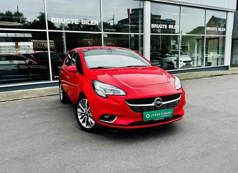 Rød Brugt 2015 Opel Corsa Cosmo Hatchback | 84.900 kr. - Billede 1/4