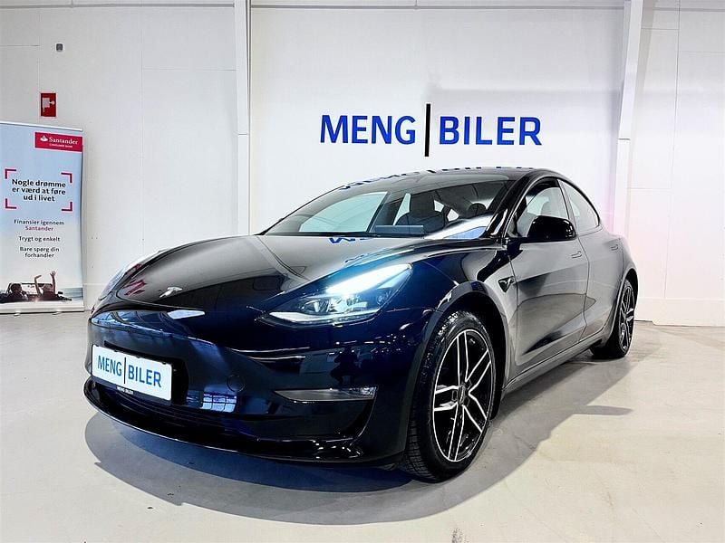 Brugt 2023 Tesla Model 3 Long Range AWD Sedan | 244.500 kr. (God pris) - Billede 1/4