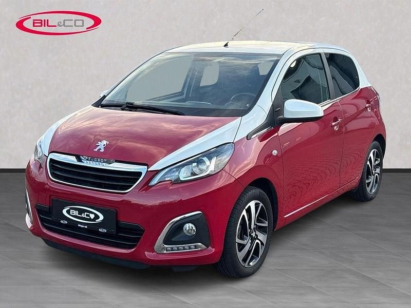 Super white Brugt 2017 Peugeot 108 Hatchback | 59.900 kr. (Fair pris) - Billede 1/4