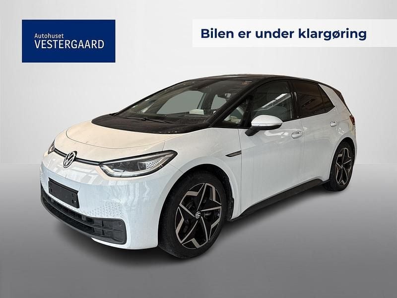 Brugt VW ID.3 Pro Performance 150 kW (204 HK) 2021 Hvid Hatchback