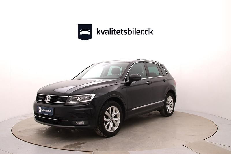 Sortmetal Brugt 2020 VW Tiguan Highline SUV | 259.900 kr. (Fair pris) - Billede 1/4