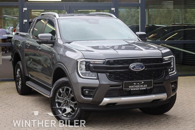 Grå Brugt 2024 Ford Ranger Wildtrack Afhentning | 369.900 kr. - Billede 1/4