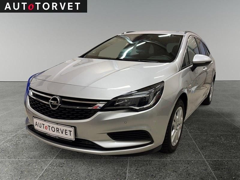 Sølvmetal Brugt 2019 Opel Astra Excite Stationcar | 91.700 kr. (Fair pris) - Billede 1/4