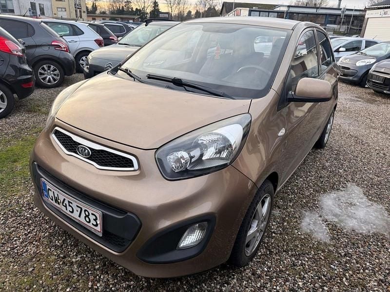Bronzemetal Brugt 2012 Kia Picanto Active Hatchback | 32.990 kr. (Fair pris) - Billede 1/4