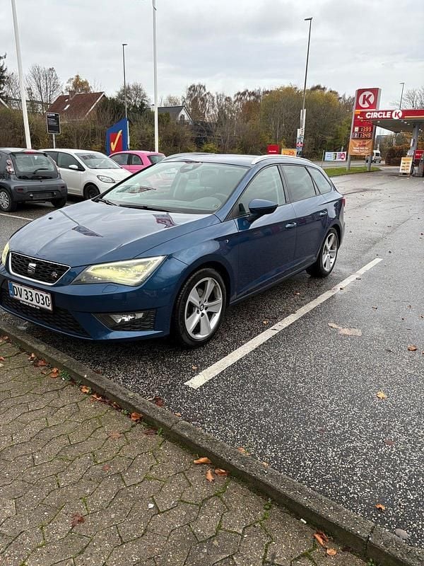 Blå Brugt 2016 Seat Leon ST FR Stationcar | 104.900 kr. (Fair pris) - Billede 1/4