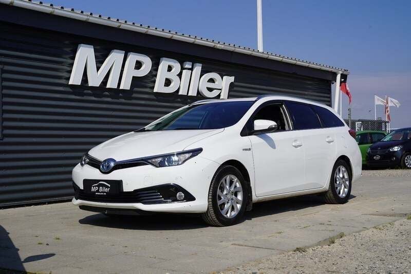 Hvid Brugt 2016 Toyota Auris Hybrid Comfort Stationcar | 114.900 kr. (Fair pris) - Billede 1/4