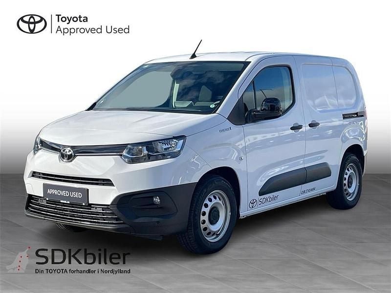 Icy white Brugt 2023 Toyota Proace City City MPV | 169.900 kr. - Billede 1/3