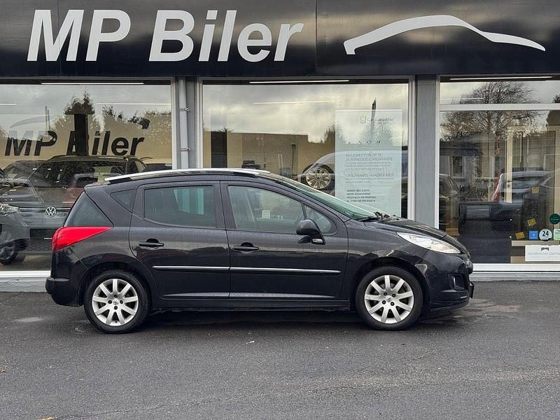 Brugt Peugeot 207 Active 92 HK (67 kW) 2010 Sortmetal Stationcar