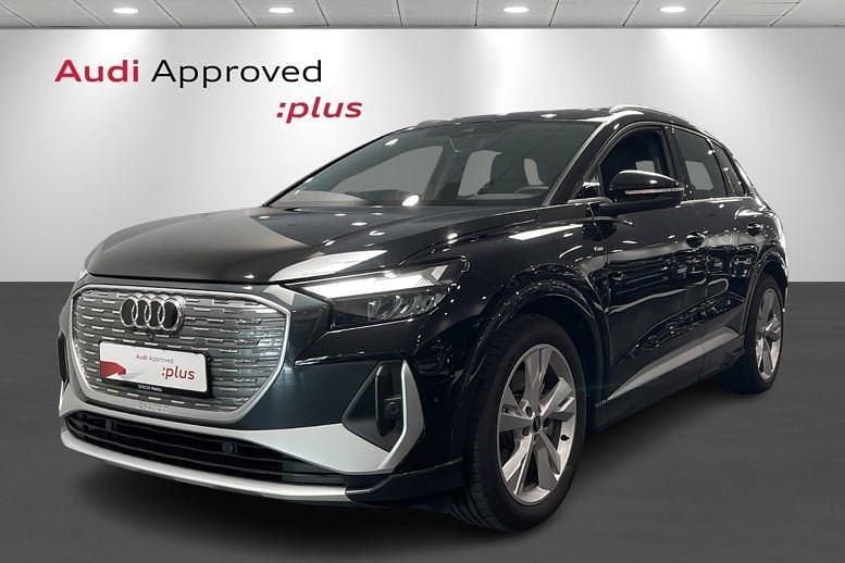 Sortmetal Brugt 2024 Audi Q4 e-tron Advanced SUV | 399.900 kr. - Billede 1/4