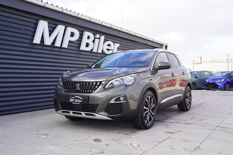 Brugt Peugeot 3008 Allure 120 HK (88 kW) 2017 Gråmetal