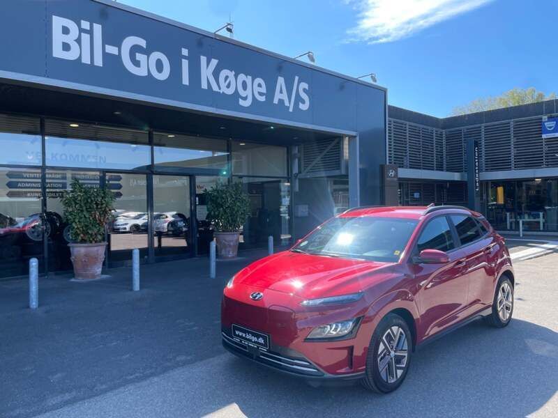 Rødmetal Brugt 2022 Hyundai Kona Advanced SUV | 199.900 kr. (Fair pris) - Billede 1/4