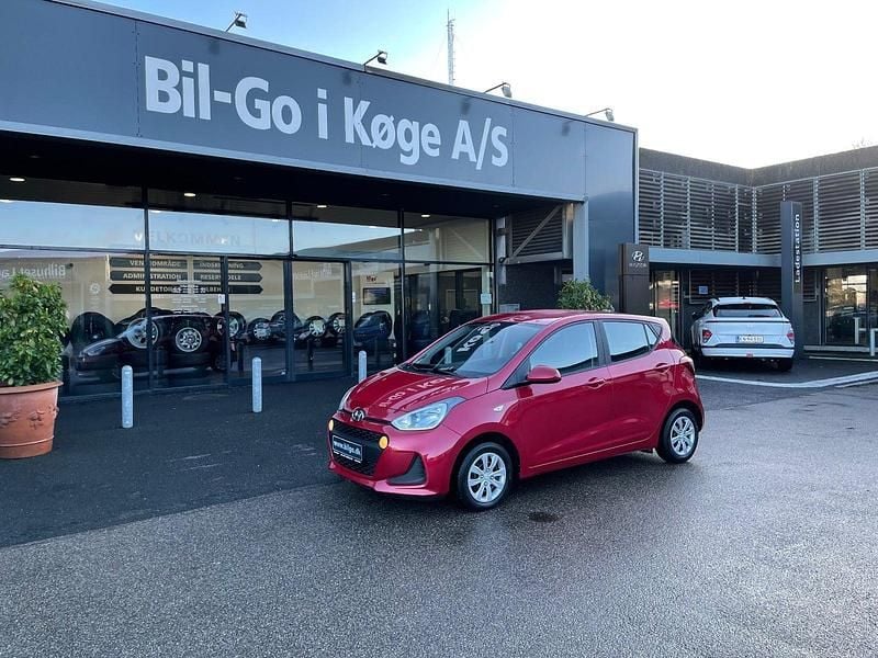 Rød Brugt 2018 Hyundai i10 Hatchback | 69.900 kr. (Fair pris) - Billede 1/4