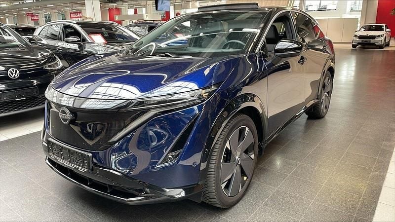 Blåmetal Brugt 2023 Nissan Ariya Evolve SUV | 299.900 kr. (Lidt for dyr) - Billede 1/4