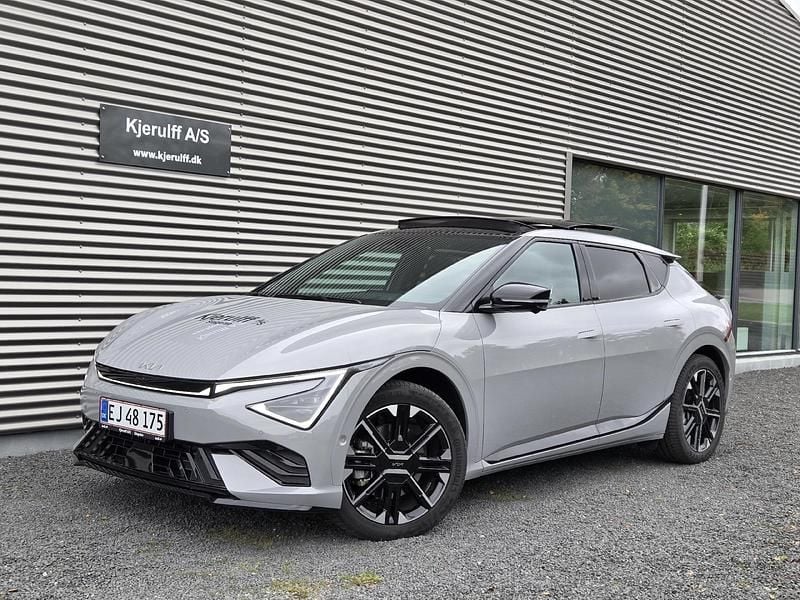Wolf gray Brugt 2025 Kia EV6 2 SUV | 419.900 kr. - Billede 1/4