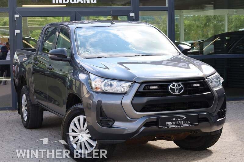 Koks Brugt 2021 Toyota HiLux T2 Afhentning | 214.900 kr. - Billede 1/4