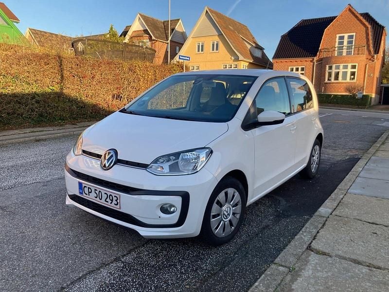 Hvid Brugt 2020 VW up! move up! Hatchback | 73.900 kr. (God pris) - Billede 1/4