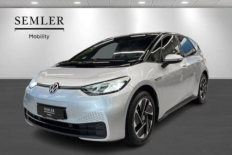 Sølvmetal Brugt 2022 VW ID.3 Pro Performance Hatchback | 159.900 kr. (Fair pris) - Billede 1/4