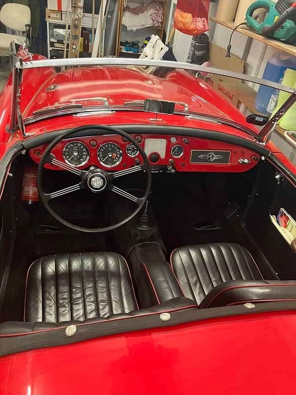 Brugt MG MGA 1959 Rød Cabriolet