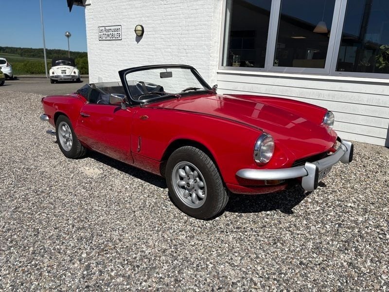 Rød Brugt 1969 Triumph Spitfire Cabriolet | 84.800 kr. - Billede 1/4