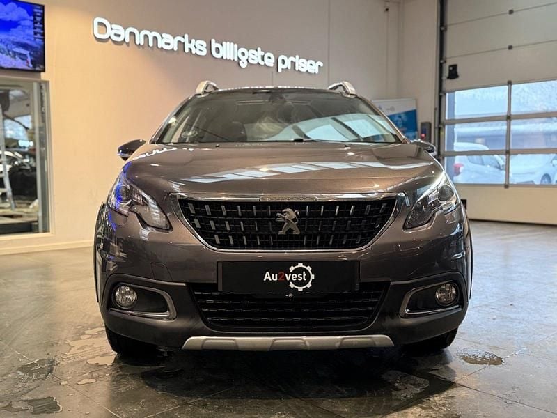 Brugt Peugeot 2008 Allure Sky 110 HK (80 kW) 2018 Brunmetal SUV