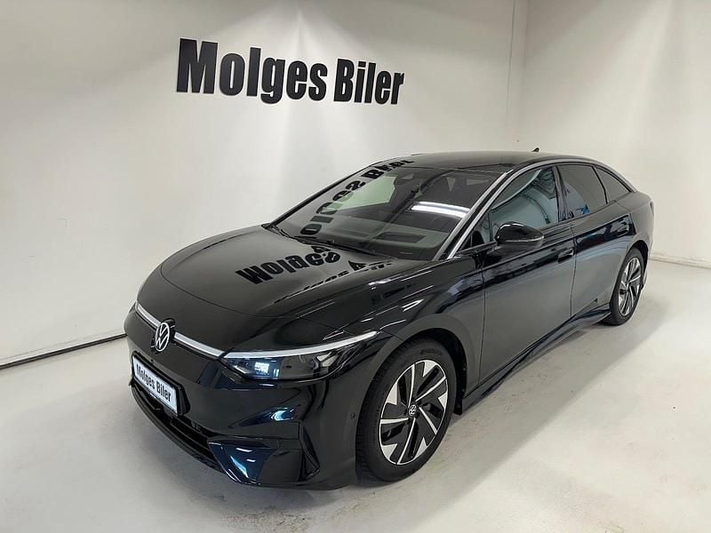 Sortmetal Brugt 2024 VW ID.7 Pro Hatchback | 379.900 kr. (God pris) - Billede 1/4