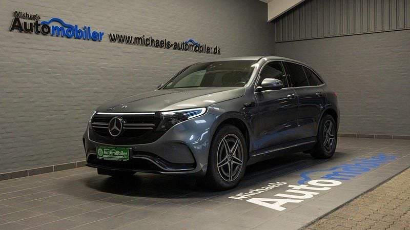 Gråmetal Brugt 2020 Mercedes EQC400 AMG line SUV | 344.900 kr. (Fair pris) - Billede 1/4
