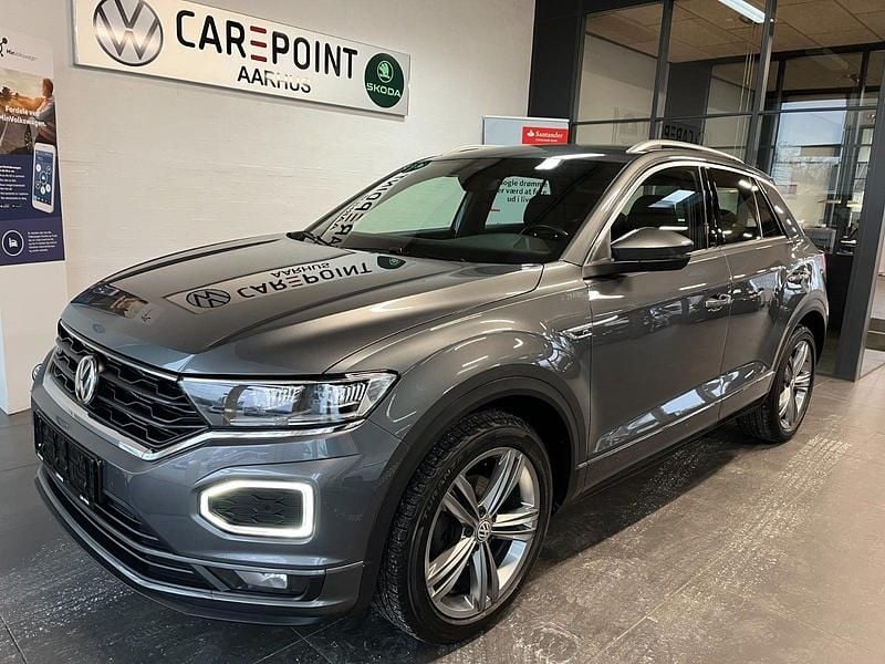 Gråmetal Brugt 2020 VW T-Roc R-line SUV | 199.800 kr. (Fair pris) - Billede 1/4