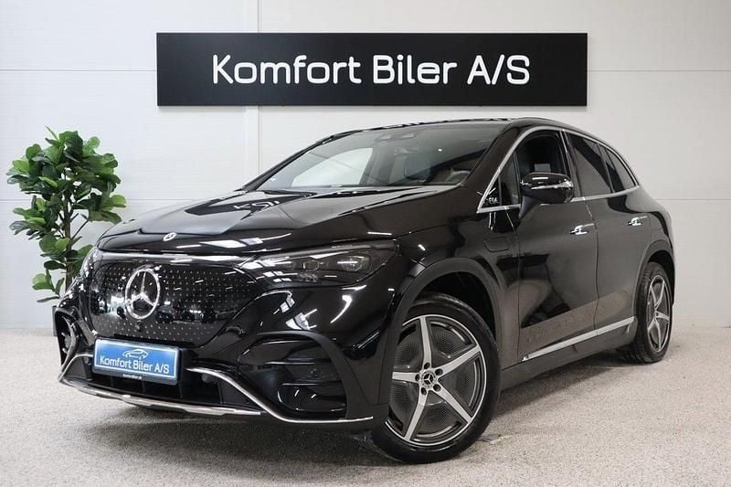 Sortmetal Brugt 2023 Mercedes EQE350 SUV AMG line SUV | 599.900 kr. (God pris) - Billede 1/4