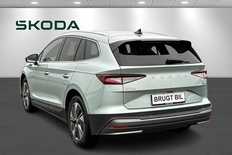 Brugt Skoda Enyaq iV 210 kW (286 HK) 2024 Lysblåmetal SUV