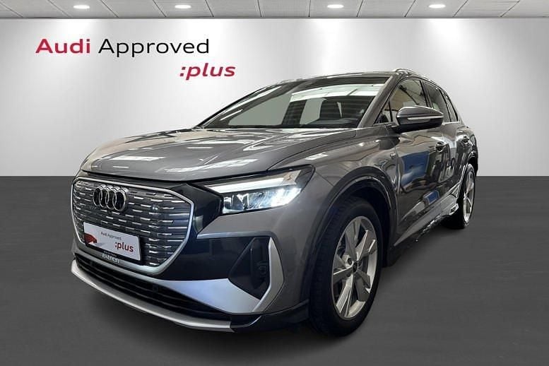 Gråmetal Brugt 2025 Audi Q4 e-tron SUV | 389.900 kr. (Fair pris) - Billede 1/4