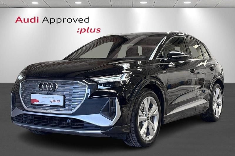 Sortmetal Brugt 2024 Audi Q4 e-tron Advanced SUV | 409.900 kr. - Billede 1/4