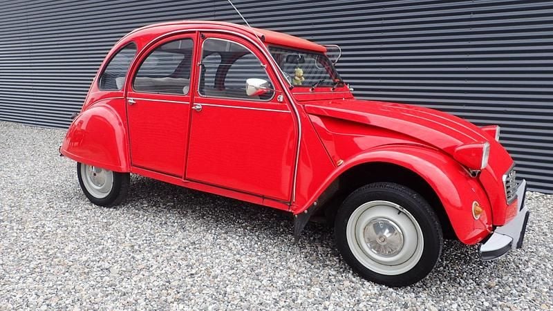 Rød Brugt 1984 Citroën 2CV | 59.900 kr. - Billede 1/4