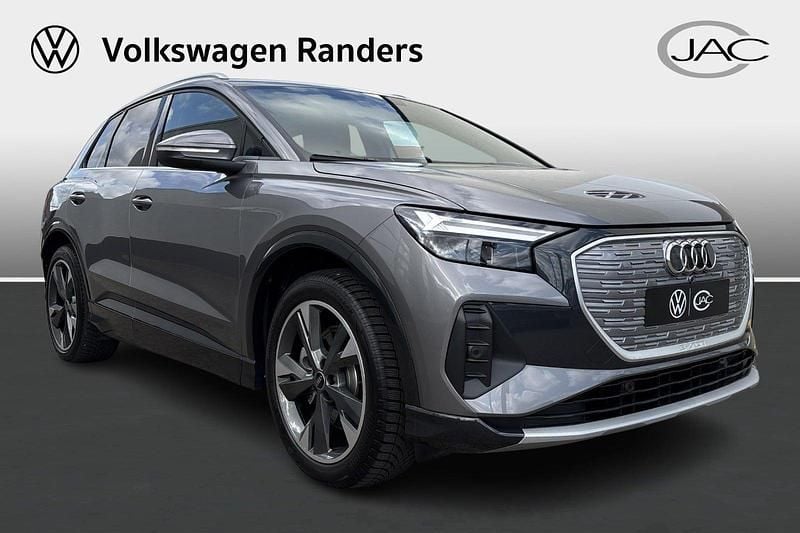 Gråmetal Brugt 2024 Audi Q4 e-tron Advanced SUV | 349.900 kr. - Billede 1/4
