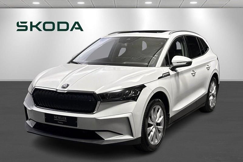 Hvidmetal Brugt 2021 Skoda Enyaq iV ecoSuite SUV | 194.900 kr. (Dyr) - Billede 1/4