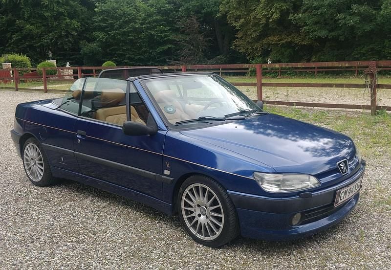 Blå Brugt 1999 Peugeot 306 Cabriolet | 34.500 kr. - Billede 1/4
