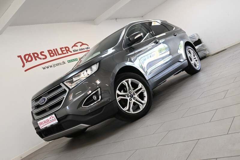 Koksmetal Brugt 2016 Ford Edge Titanium SUV | 289.800 kr. - Billede 1/4