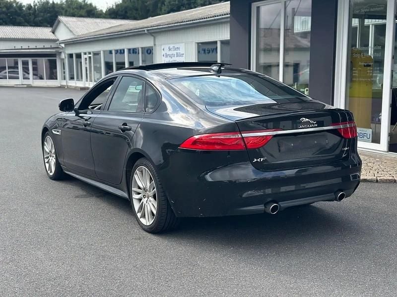 Brugt Jaguar XF R-Sport 300 HK (220 kW) 2016 Sortmetal Sedan